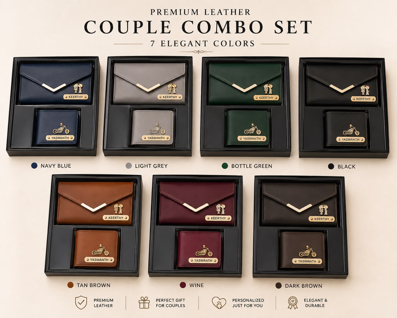 Personalised Wallet & Combo Sets